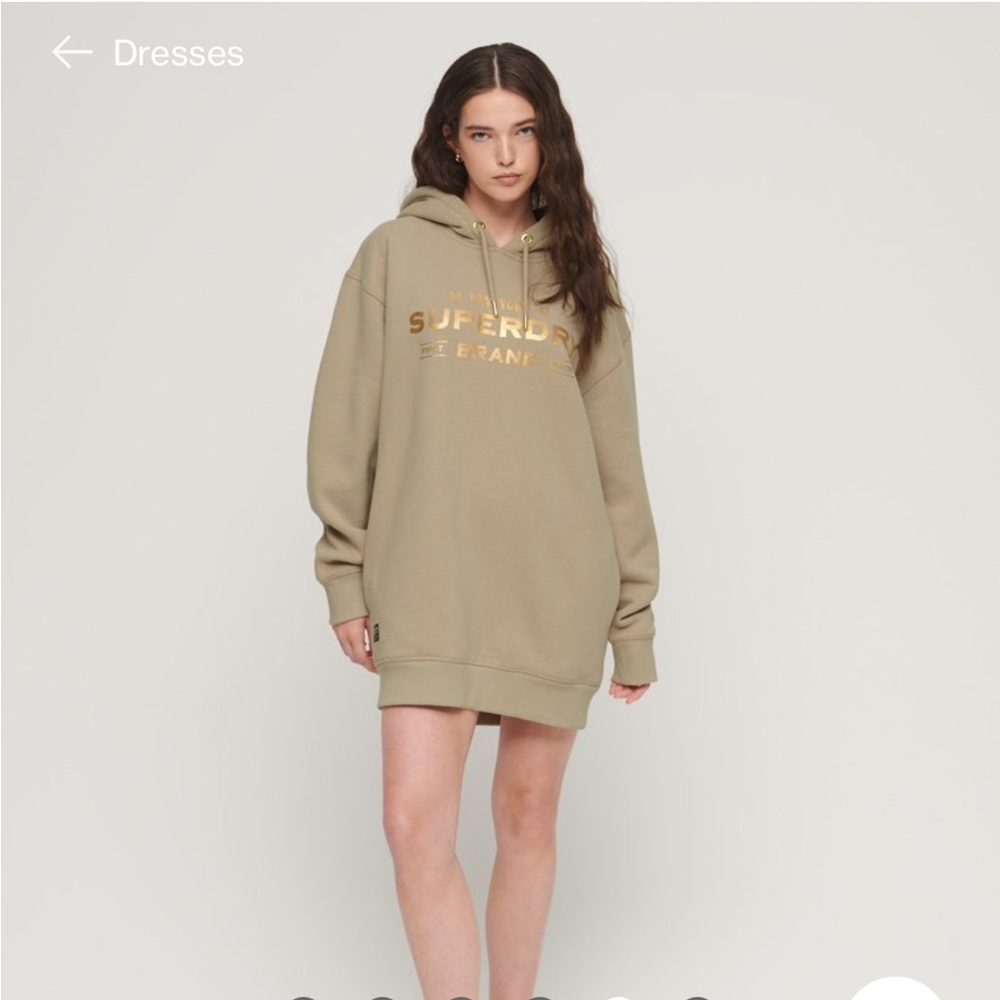 NWT Super Dry Sweatshirt Dress